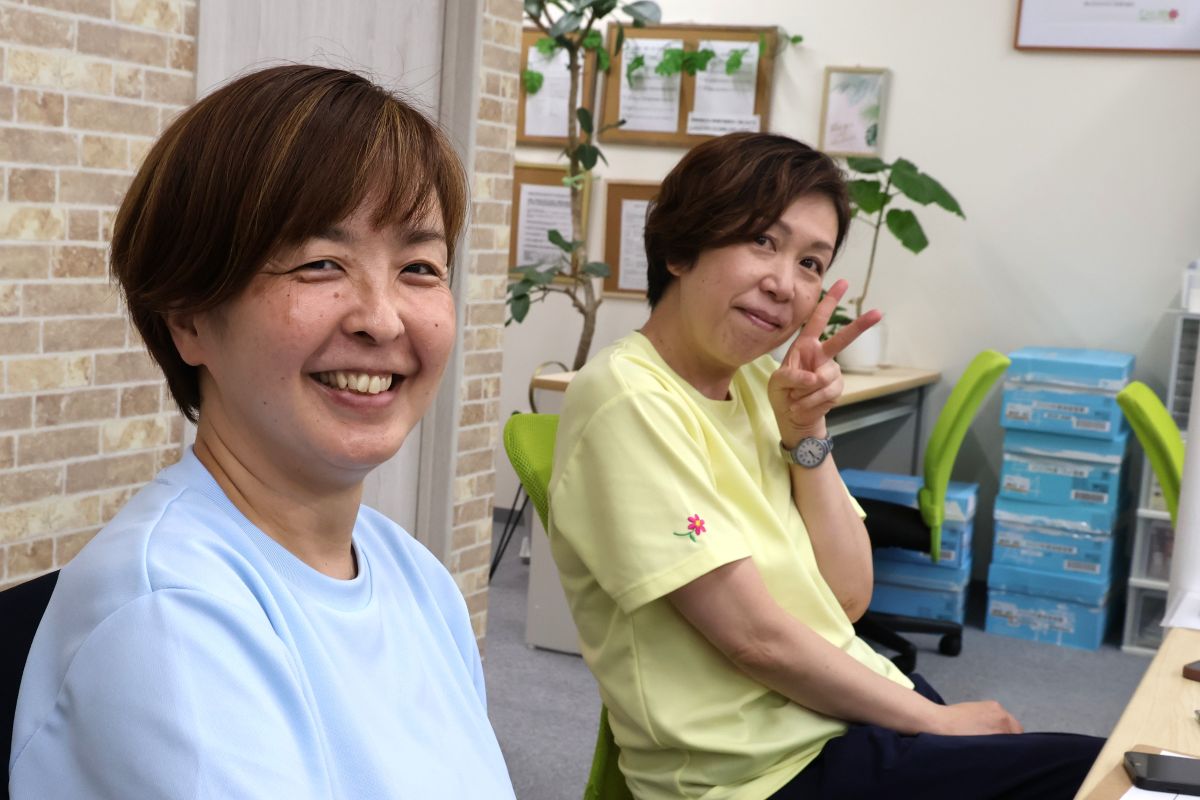 ひと花訪問看護あさひスタッフ写真