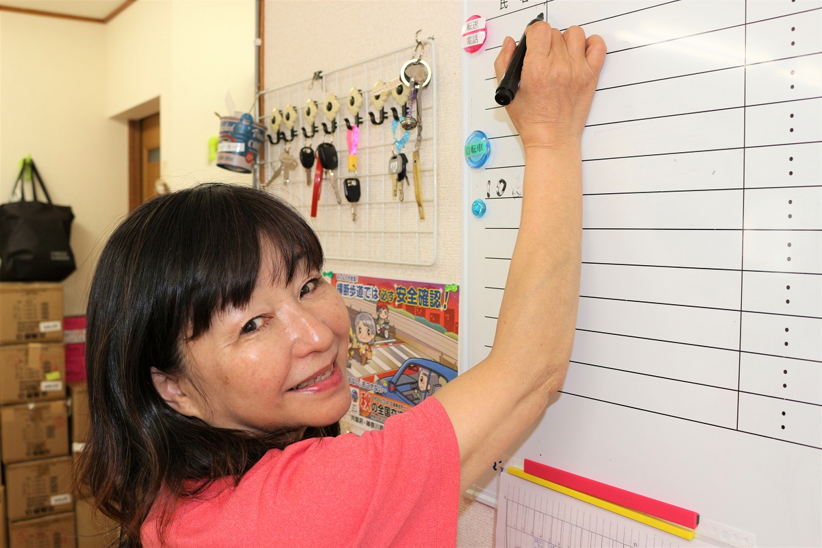 ヘルパー人・花スタッフ写真