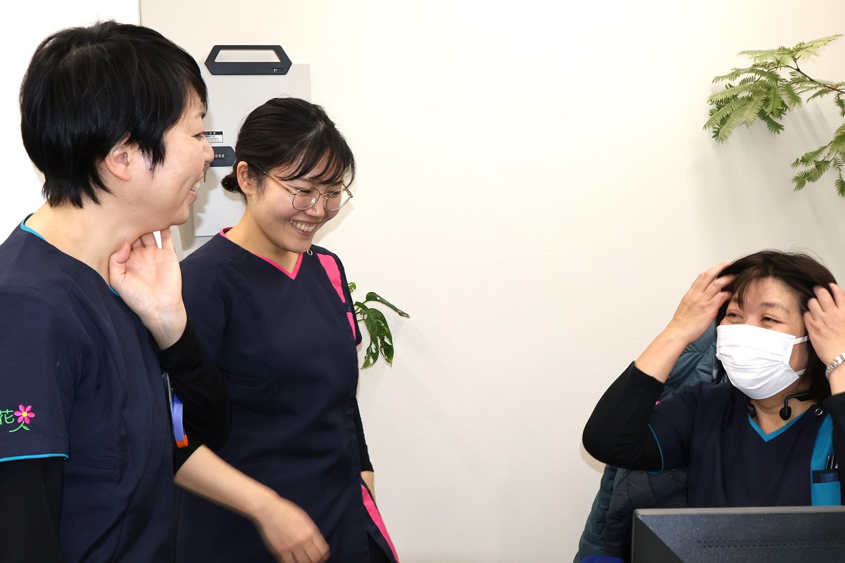 ひと花訪問看護あさひスタッフ写真