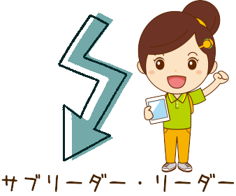 リーダー希望矢印