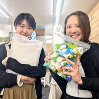 エコキャップ回収活動の様子