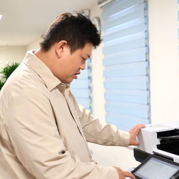 ケアマネ業務の様子