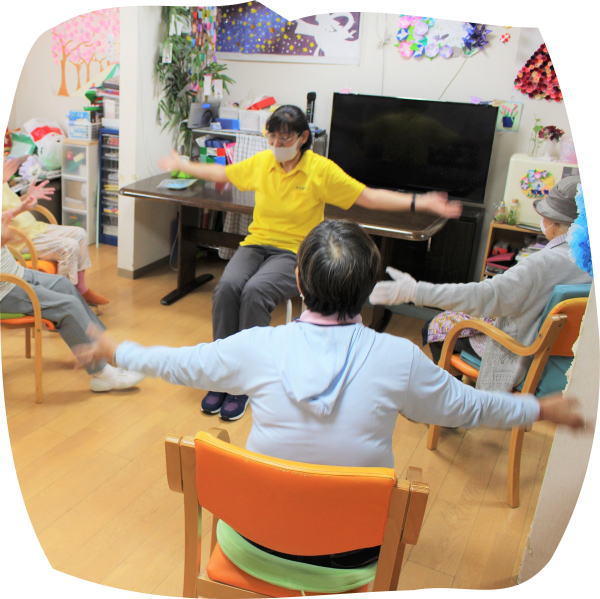 機能訓練 陽と花