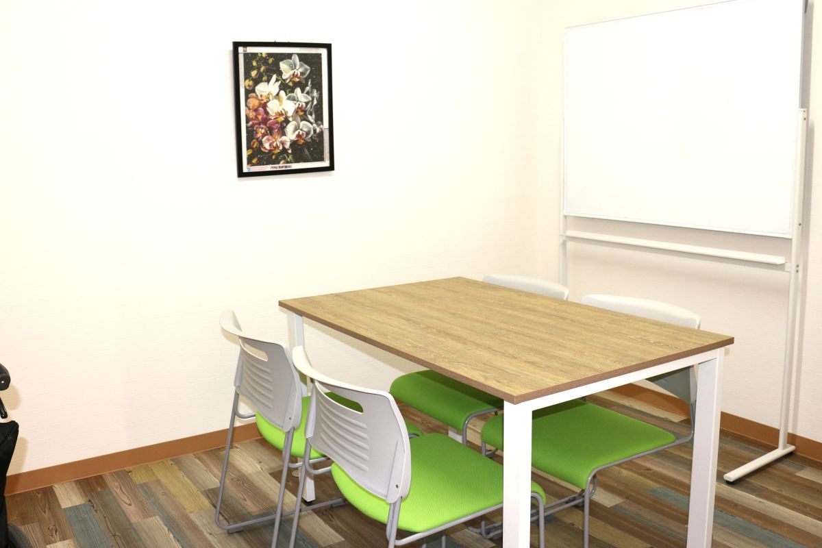 ひと花 訪問看護リハビリステーション 訪問準備の一コマ