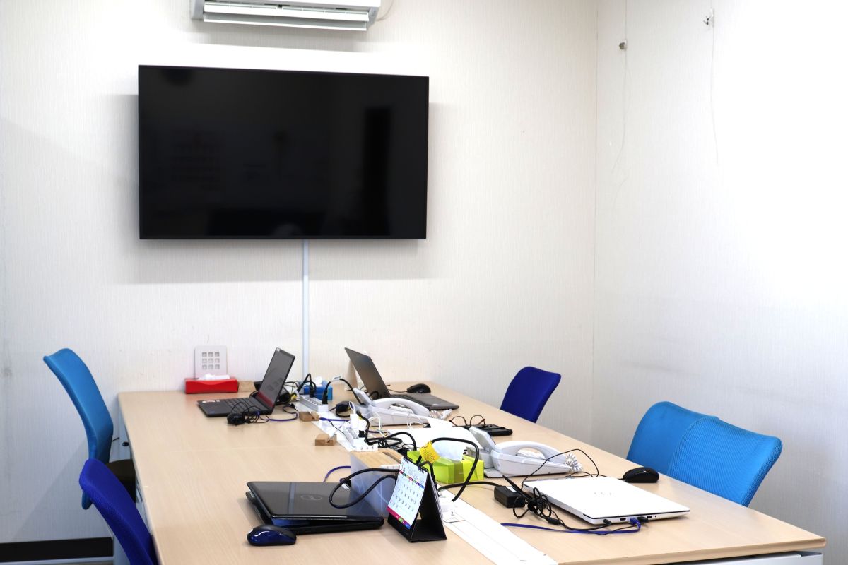 ひとはな ほどがや 相談スペースの様子