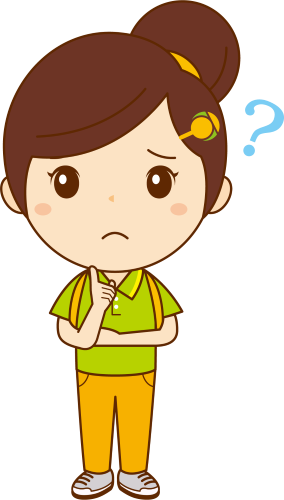 相談を考えているイラスト